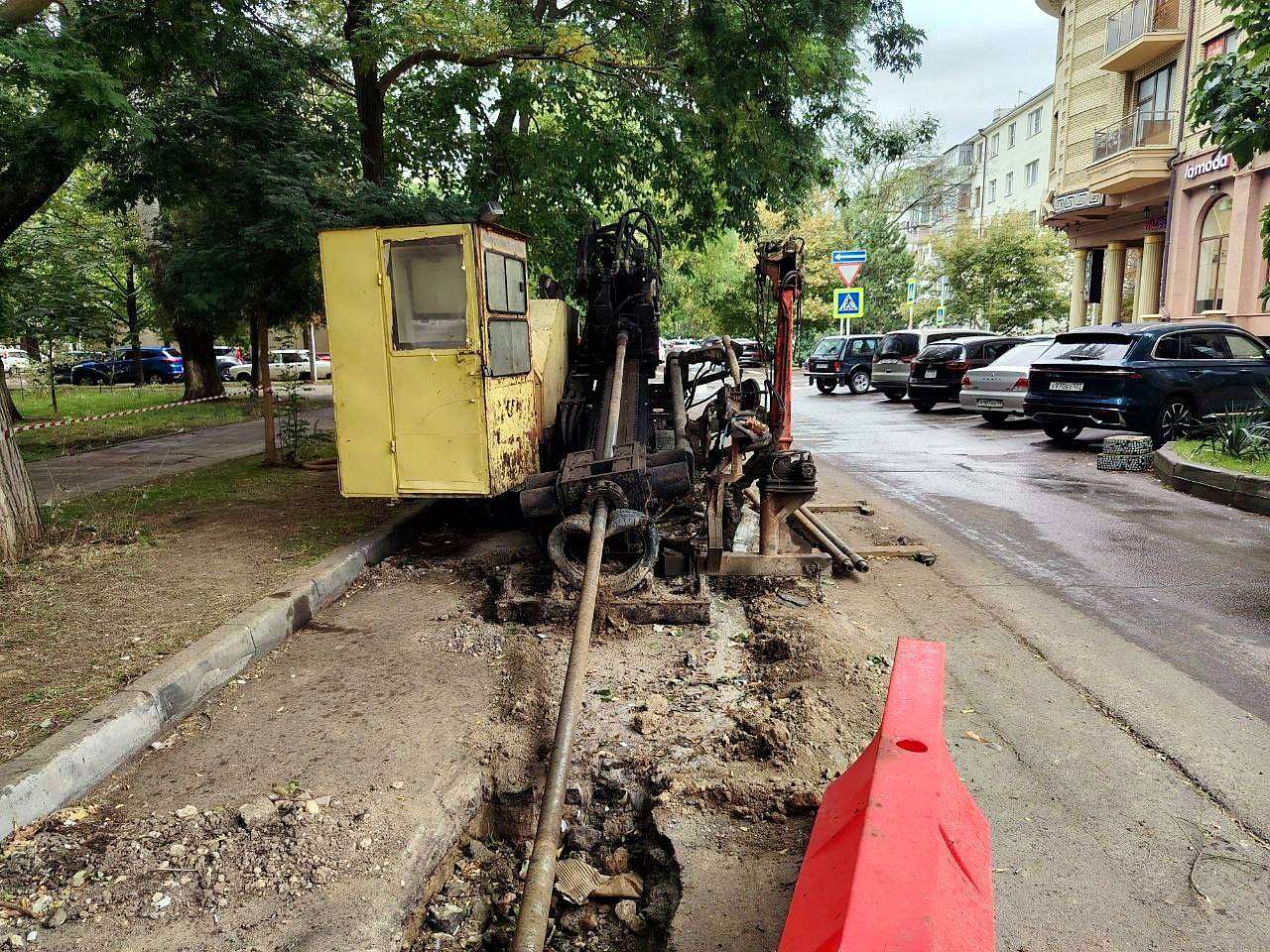 ГНБ на улице Анапы